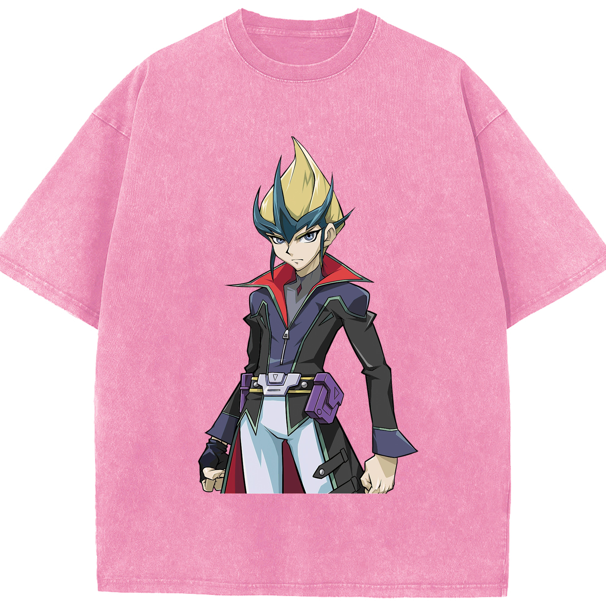 （画像用） 遊☆戯☆王 Yu-Gi-Oh! 綿100% ヴィンテージ風 半袖Tシャツ（フロントプリント）